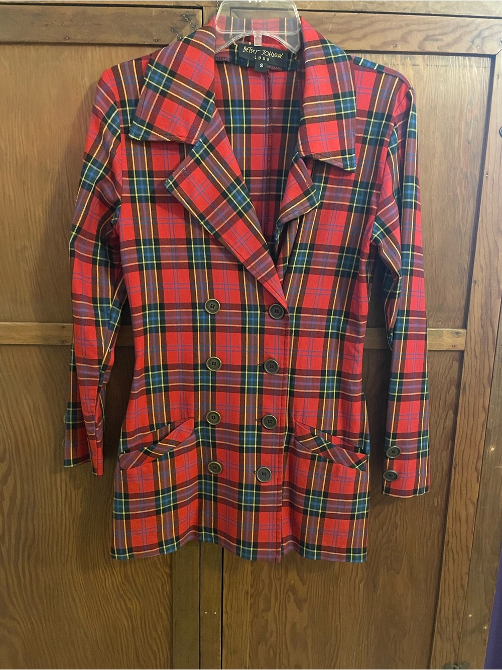 Vintage 90s Betsey Johnson luxe jacket